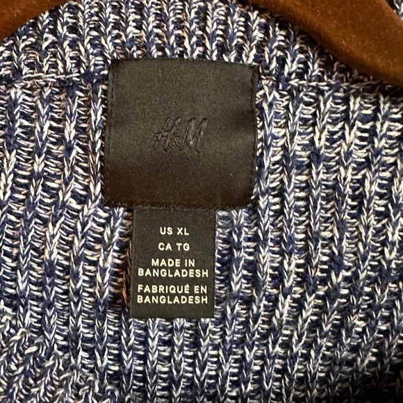 Men's Blue Sweater - Picture 3 of 6